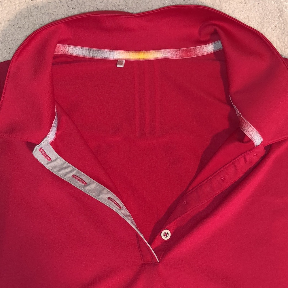 Adidas Collared Sleeveless Polo Shirt - Picture 5 of 5